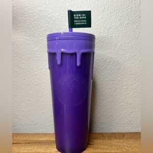 Starbucks Halloween 2025 Purple Drip Glow In The Dark Slime Tumbler Cup New Tags